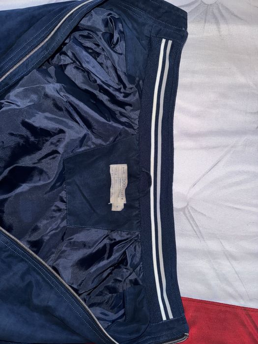 Jacheta piele intoarsa M