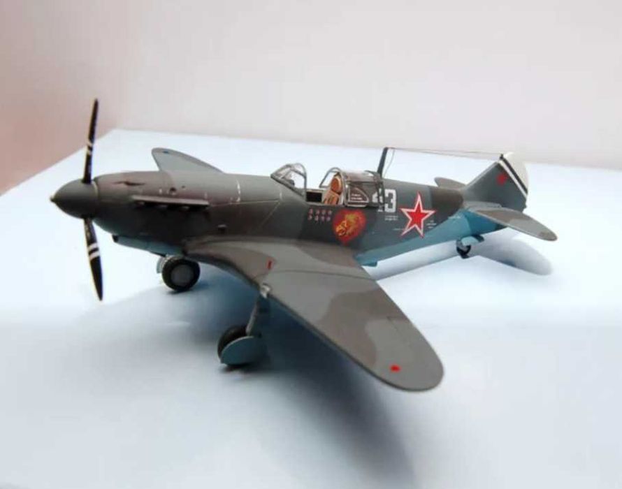 сборная модель самолета ЛаГГ-3А СССР супер турбо!