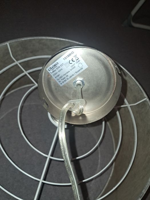 Lustra Globo argintie 40 cm