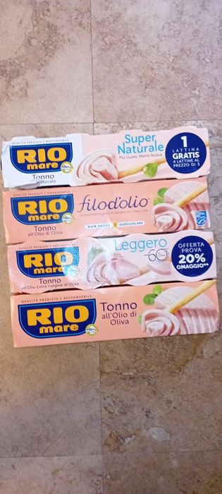 Ton rio mare set de 4