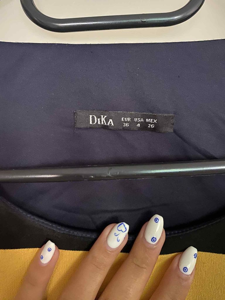 DIKA рокля - шарена