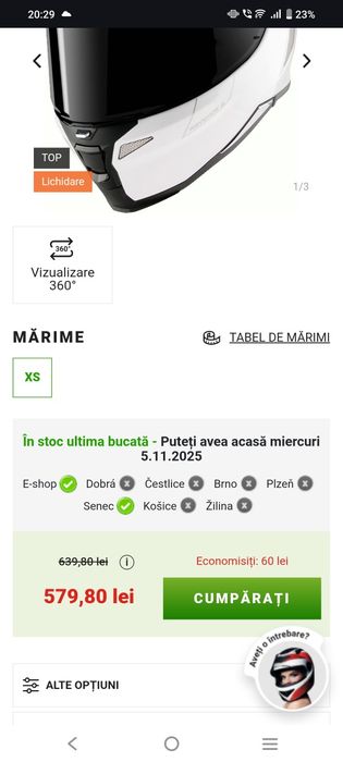 Cască de motocicletă MT Revenge 2