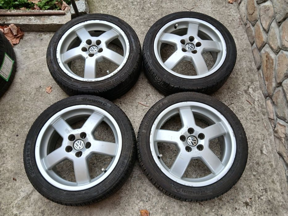 Оригинални Алуминиеви джанти 16цола за vw polo.Golf.4.Bora.skoda.5×100