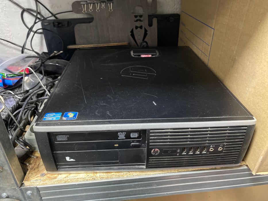 Компьютер, монитор, клавиатура и мышка