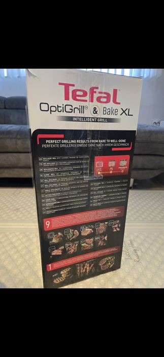 Tefal OptiGrill XL GC724D12 – Snacking & Baking
