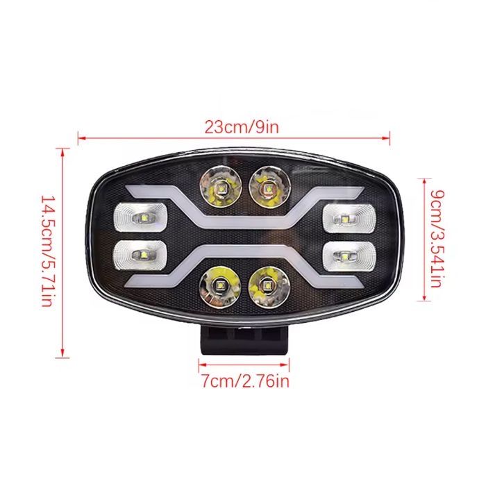 Диоден ( Лед ) Халоген 9"