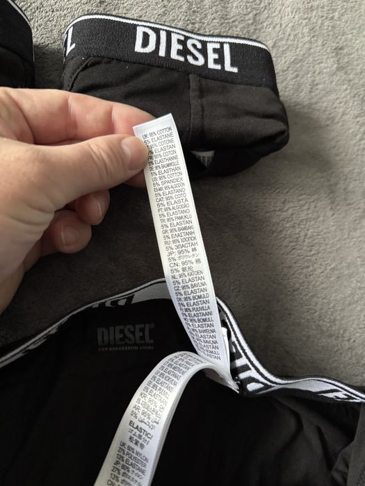 Diesel set 3 chiloti culoare neagra marimea M noi originali