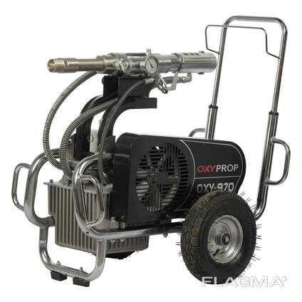 Аппарат для шпаклевки и покраски, Безвоздушный распылитель Оху-970