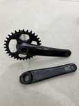 Angrenaj Shimano XT FC-M8120-1 175 cu foaie SM-CRM85 32T și BB