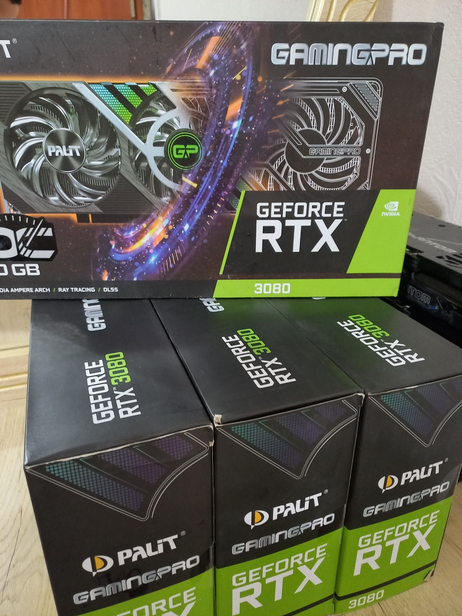 Продам Видеокарту Palit GamingPro RTX3080 10GB