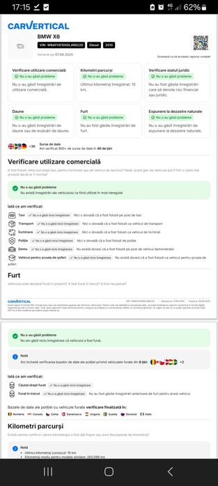 Urgent x6 xdrive euro5 cutie schimbata ful servis