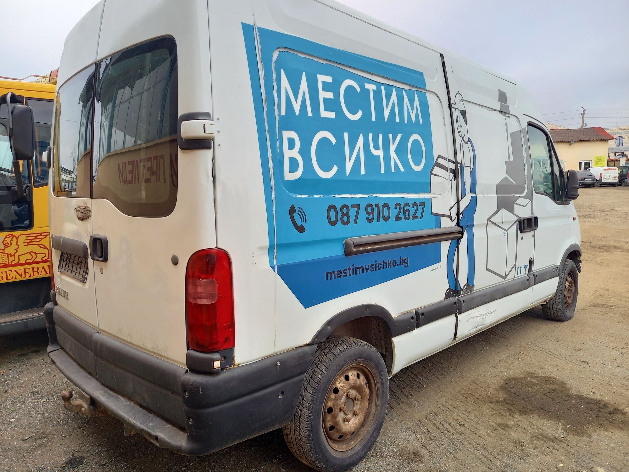 Рено Мастер 2.5 dci на части !