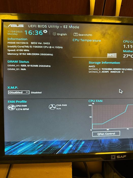 Комплект h410 +i5 10600k+ddr4 16gb 2) h61 + core i5 3470+озу  4gb+450w