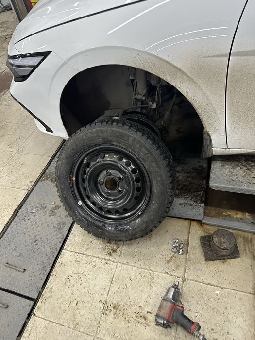 Резина зимняя с дисками MIchelin