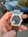 Audemars Piguet Royal Oak silver blue
