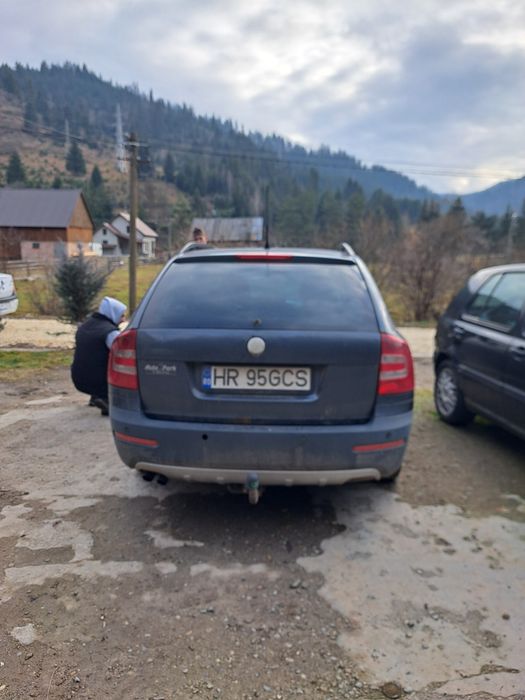 Scoda oktsvia scout avariat