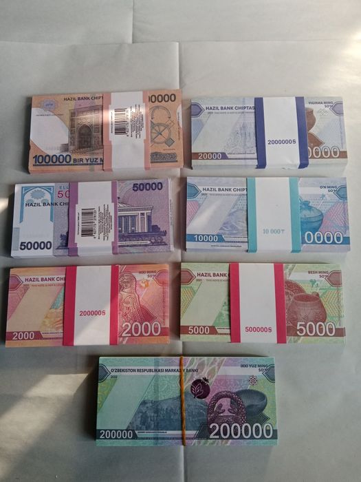Продам сувенирные купюры