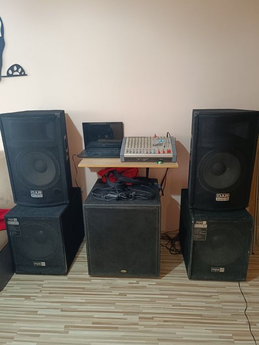 Музика колони dap audio 15 ки 18 инча бас каси