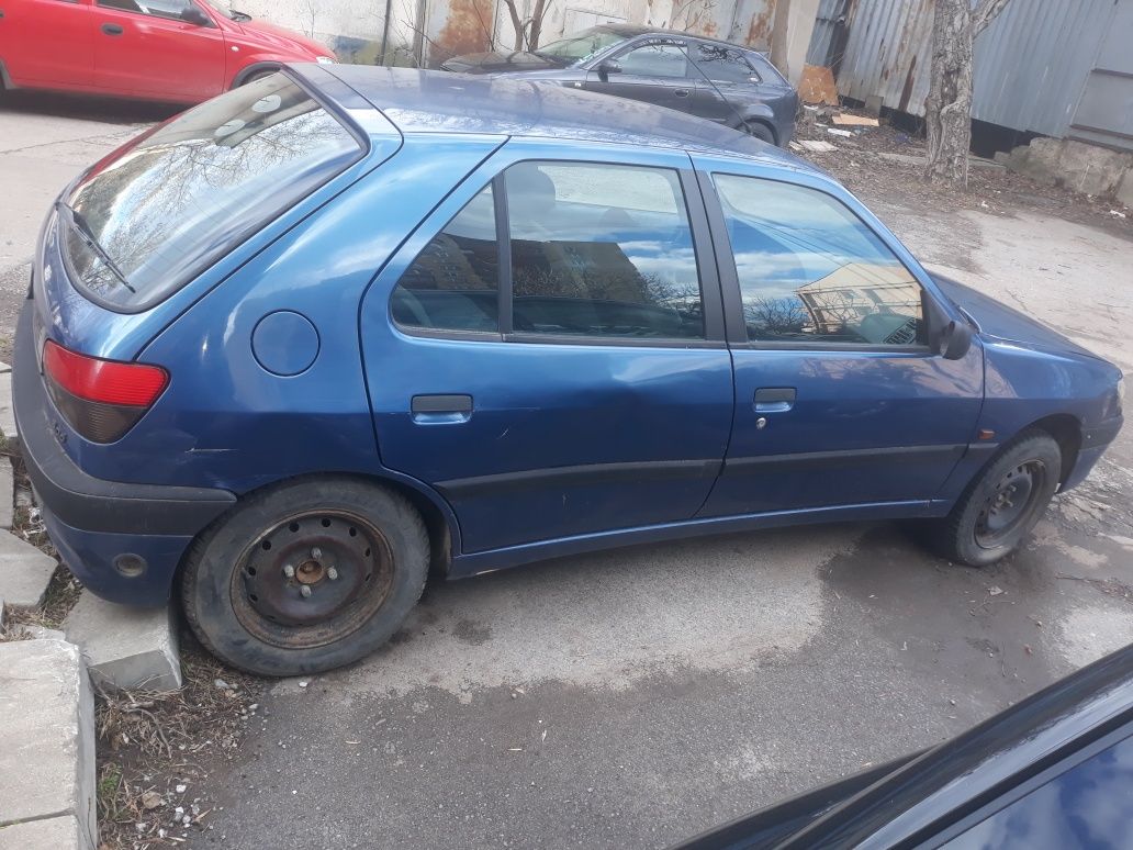 Пежо 306 бензин 1.4 с газ 1997г.на части