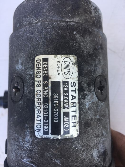 Electromotor Hyundai SantaFe 2/Kia 2.0D/2.2D 2006-2012.