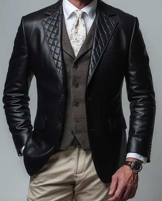 Ново мъжко черно сако , размер  Л / ХЛ , размер L / XL