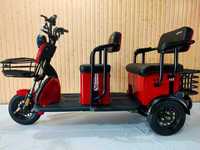 Tricicleta electrica 32ah 1200w FARA PERMIS! Garantie, livrare NOU-29%