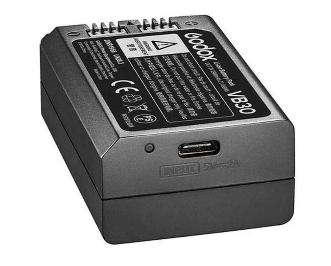 Аккумулятор Godox VB30 для вспышек V1 Pro, V1, AD100Pro, 860III