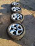 Jante aliaj 5x112 Ronal+cauciucuri 205 55 r16
