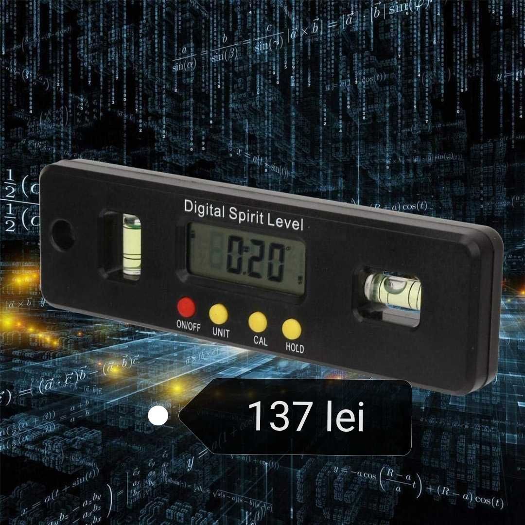 Boloboc cumpănă nivela digitala Inclinometru.