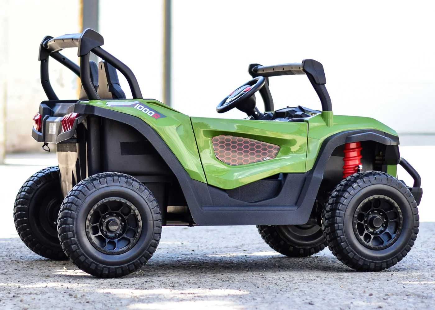 UTV electric copii 3-10 ani Buggy-Truck 200W 2 locuri 4x4,Roti Moi Vrd