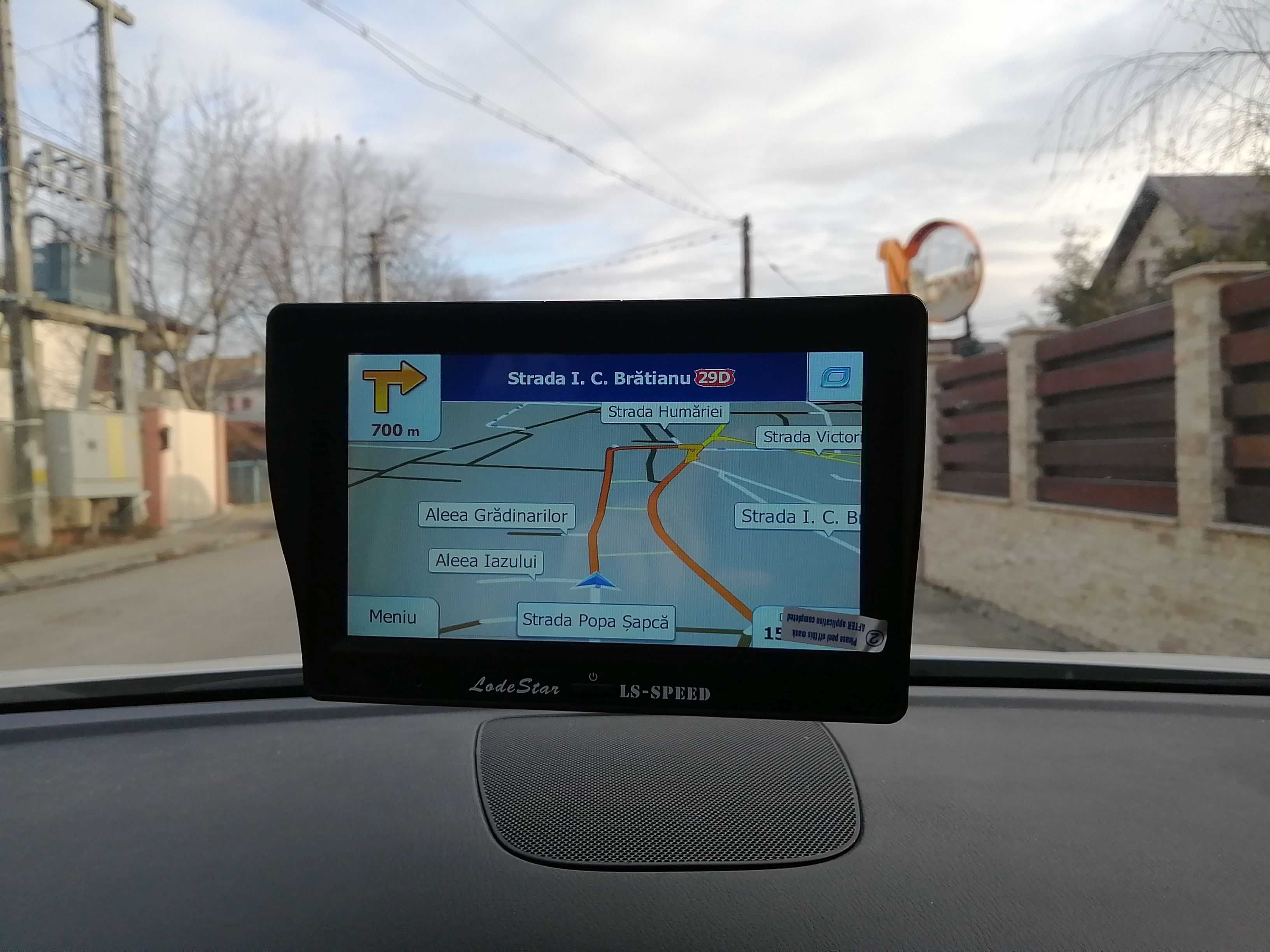 GPS 7 inch Camion/TIR performant 256Mb/16Gb- iGO Primo actualizat