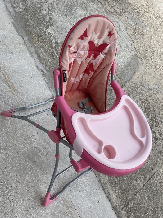 Lorelli столче за хранене Bertoni розово