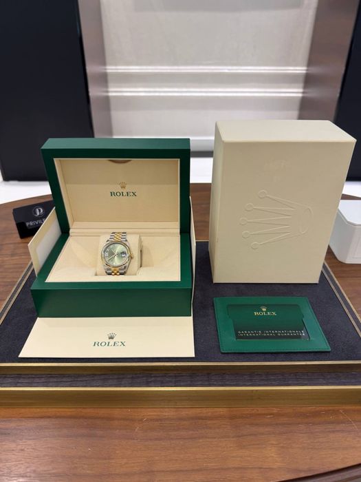 Rolex Datejust 36 mm steel and yellow gold