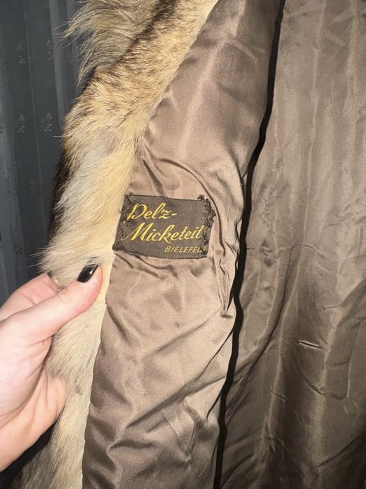 Blana naturala de coiot din 1980