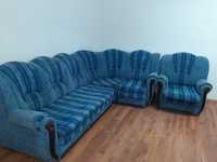 Продам диван синий