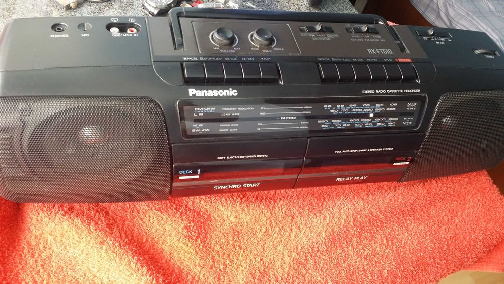 Radiocasetofon Dublu Panasonic RX - FT 510