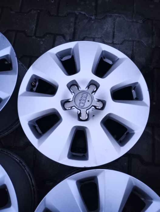 4 jante aliaj 5x112 R16 originale Audi A3 A4 A6,Q2,Q3