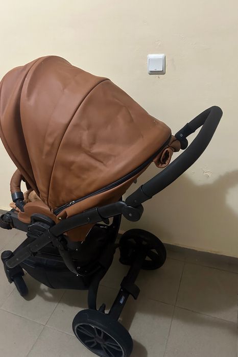 Бебешка количка 3в1 TUTEC кожена