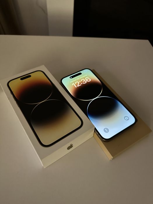 IPhone 14 Pro Gold 256Gb  impecabil