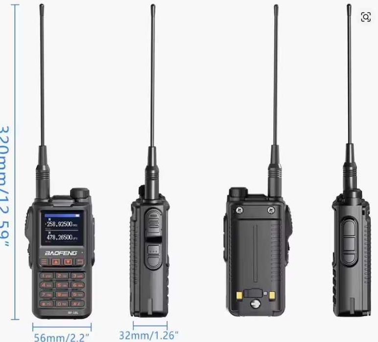 %Нова Baofeng UV-18Ultra 28w 13500mah Трибандова радиостанция до 50km%