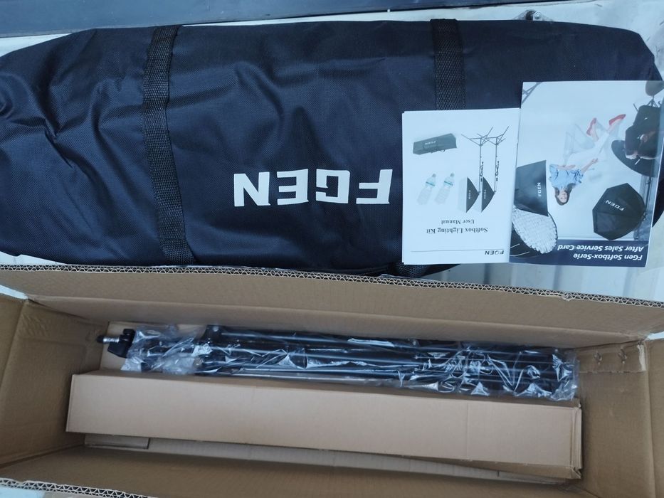 Комплект 2 бр. Софтбокс 135W 5500К продуктова фотография