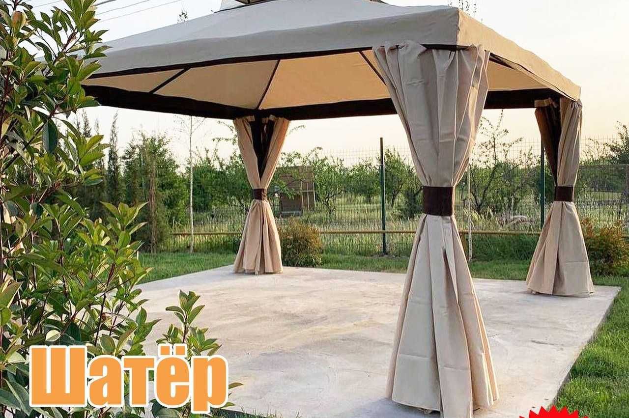 Shater sotiladi! Razmeri: 4 x 4 metr $250 ga bervoramiz