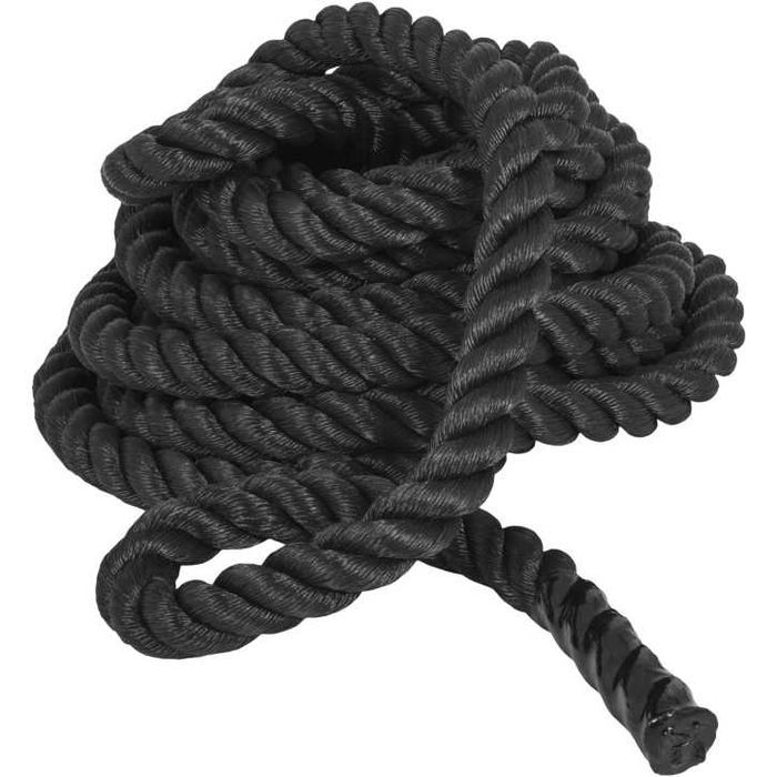 Sfoară de nailon pentru antrenament - 18 Kg; diametru: 5 cm
