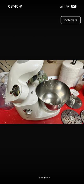 Robot de bucătărie, un cutit defect, vezi ultima poza
