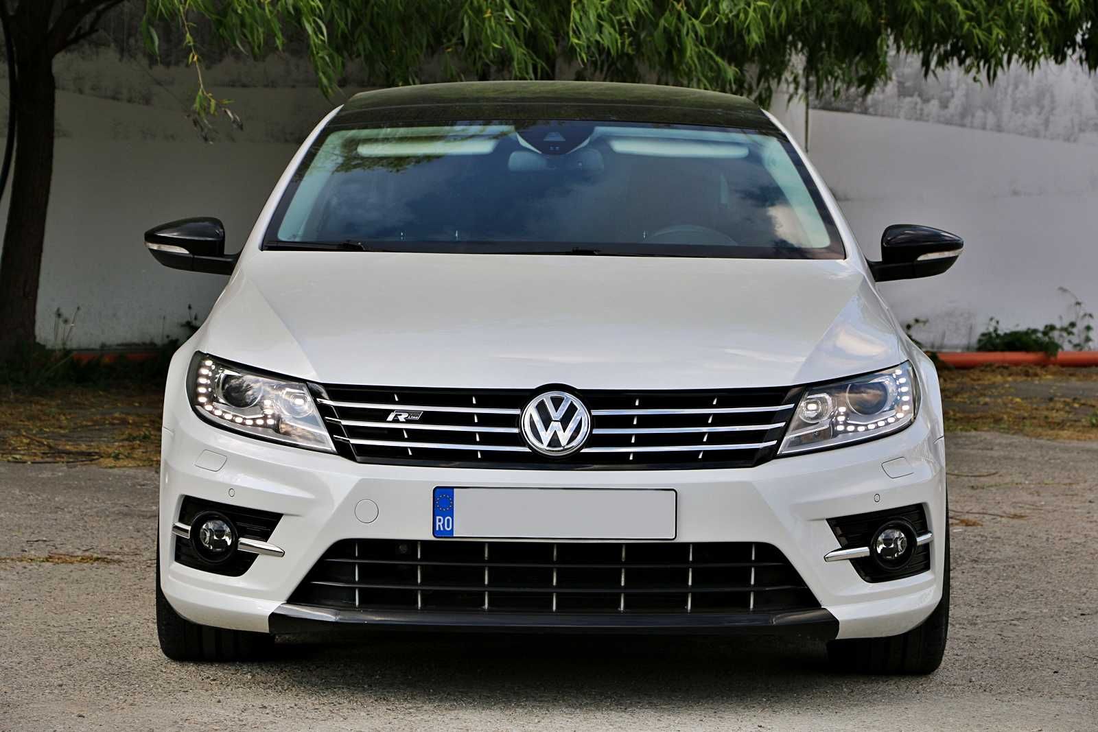 Vw Passat CC - R-Line - Full Assist -Trapa -Alb perlat - DSG - Webasto