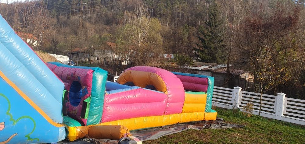 Vand cursa și topogan goflabil