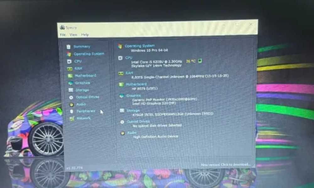 HP ElitBook G3 SSD 512GB/8RAM/i5 6200U/14Инча.