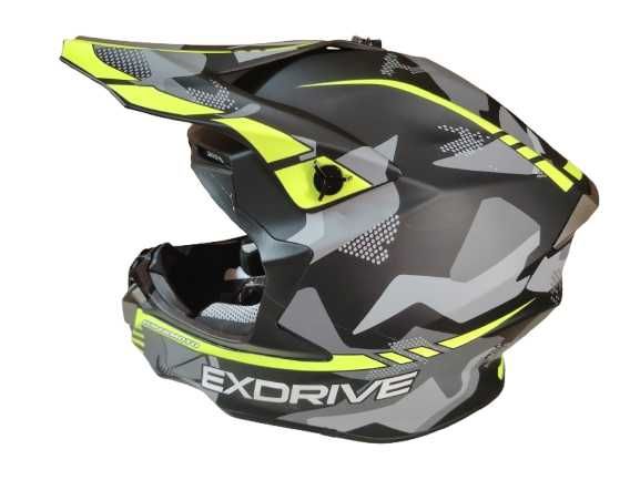 Каска EXDRIVE Мотор Крос/АТВ/Бъги/Вело-72012