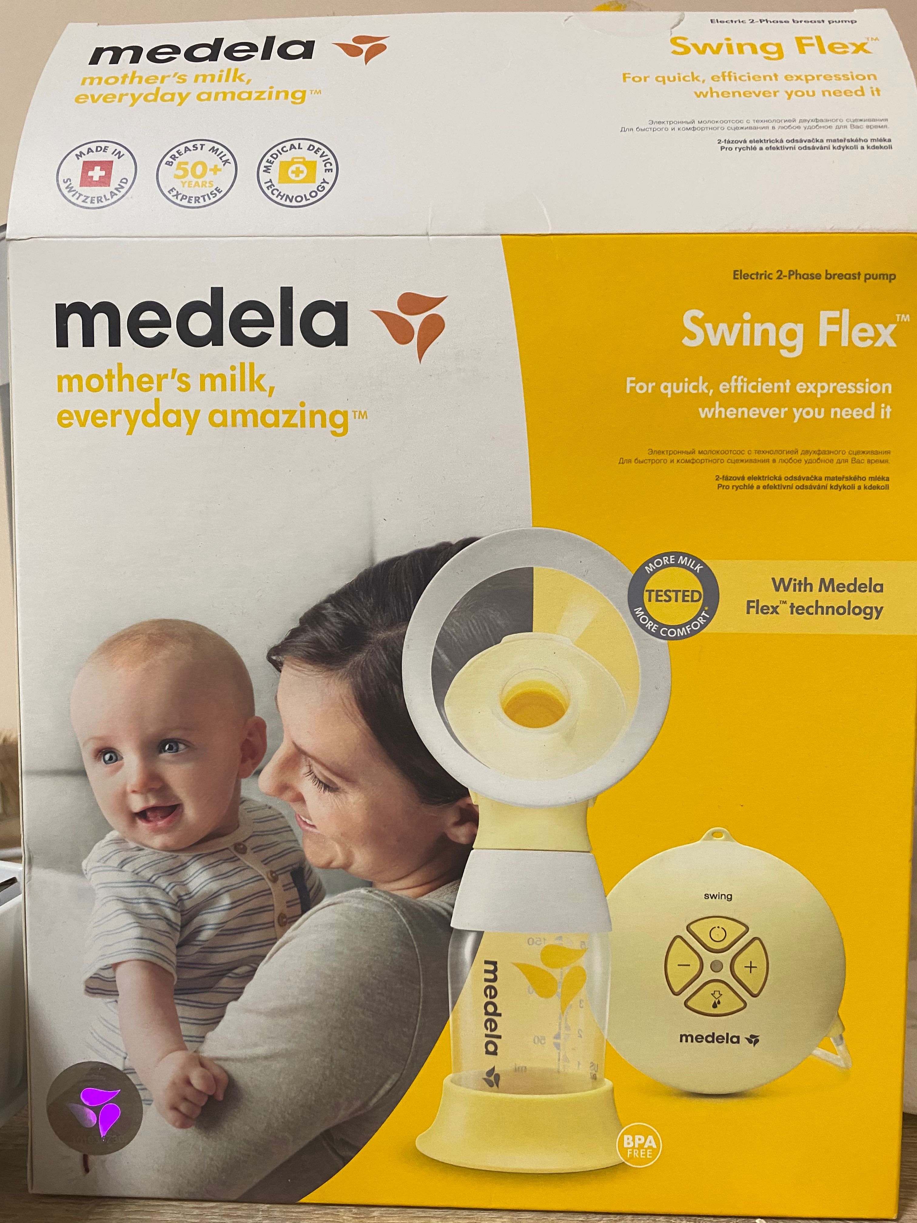 Електрическа единична помпа за кърма Medela Swing Flex