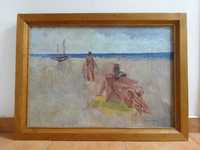 Tablou Rodica Maniu Mutzner - Plaja la Balcic, pictura pe panza